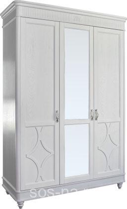 Шкаф для одежды 3д Юстина БМ2.691.1.03-01 (2358-01)